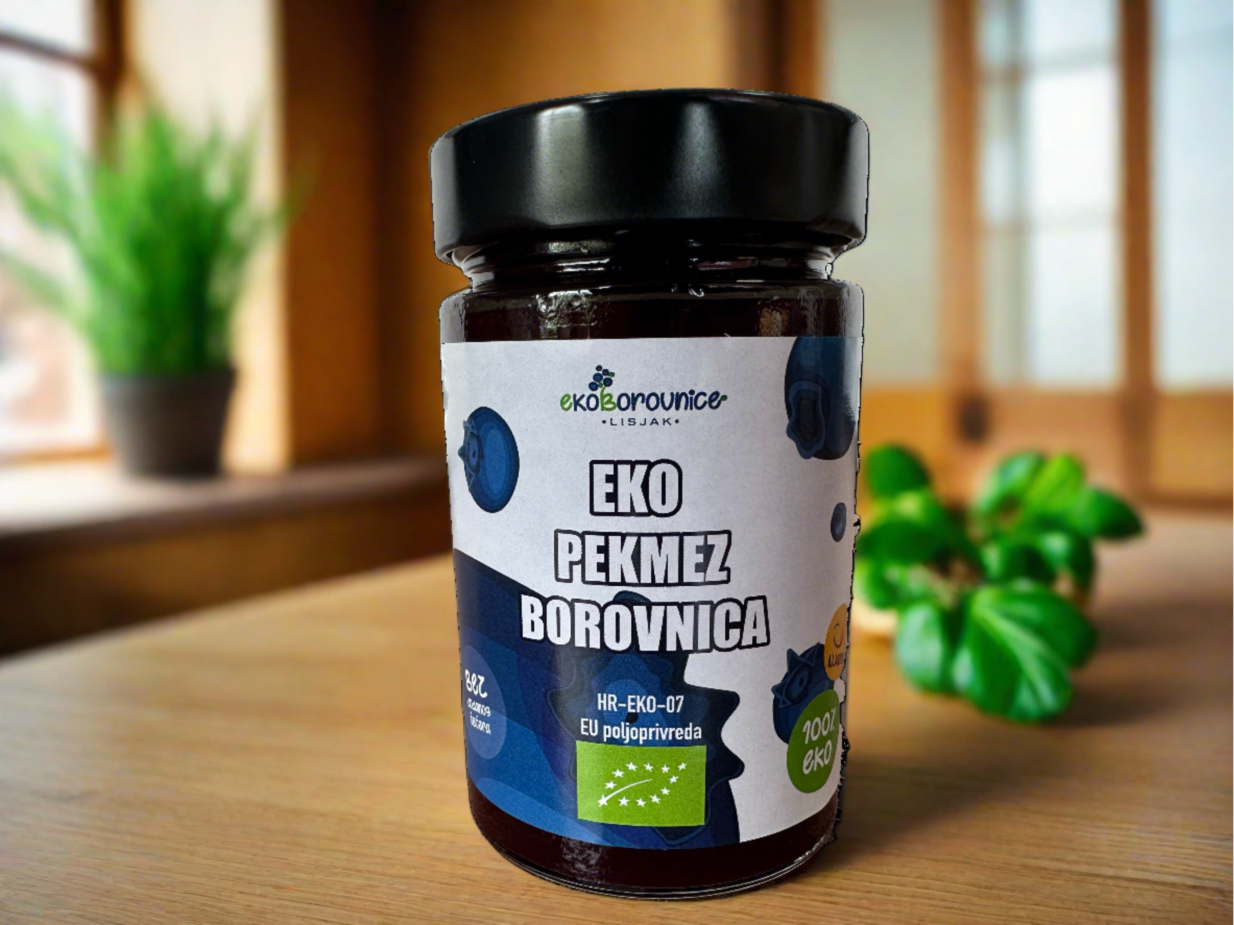 Eko pekmez borovnica - 80%